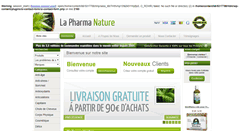 Desktop Screenshot of lapharmanature.com